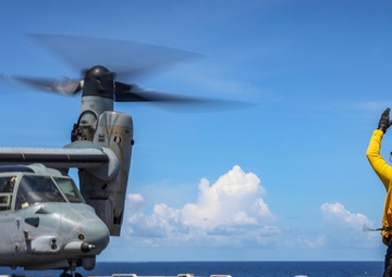 USS Iwo Jima Conducts Flight Operations
