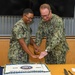 NMCCL holds cake-cutting for Navy 250th birthday
