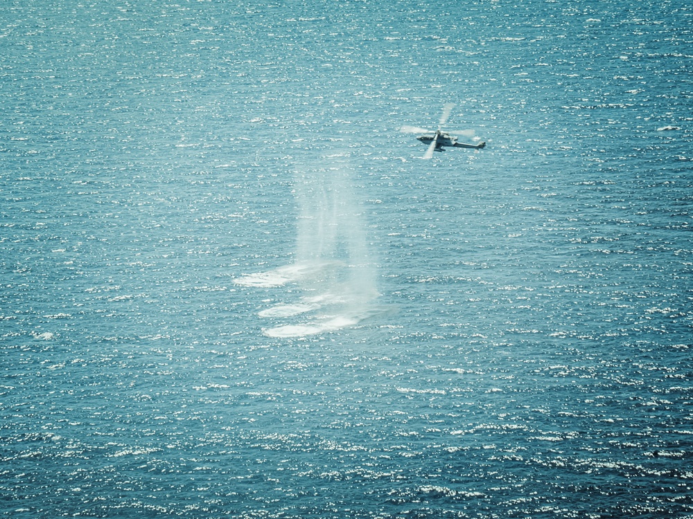 22nd MEU(SOC) | AH-1Z and UH-1Y Live Fire Exercise