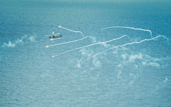 22nd MEU(SOC) | AH-1Z and UH-1Y Live Fire Exercise