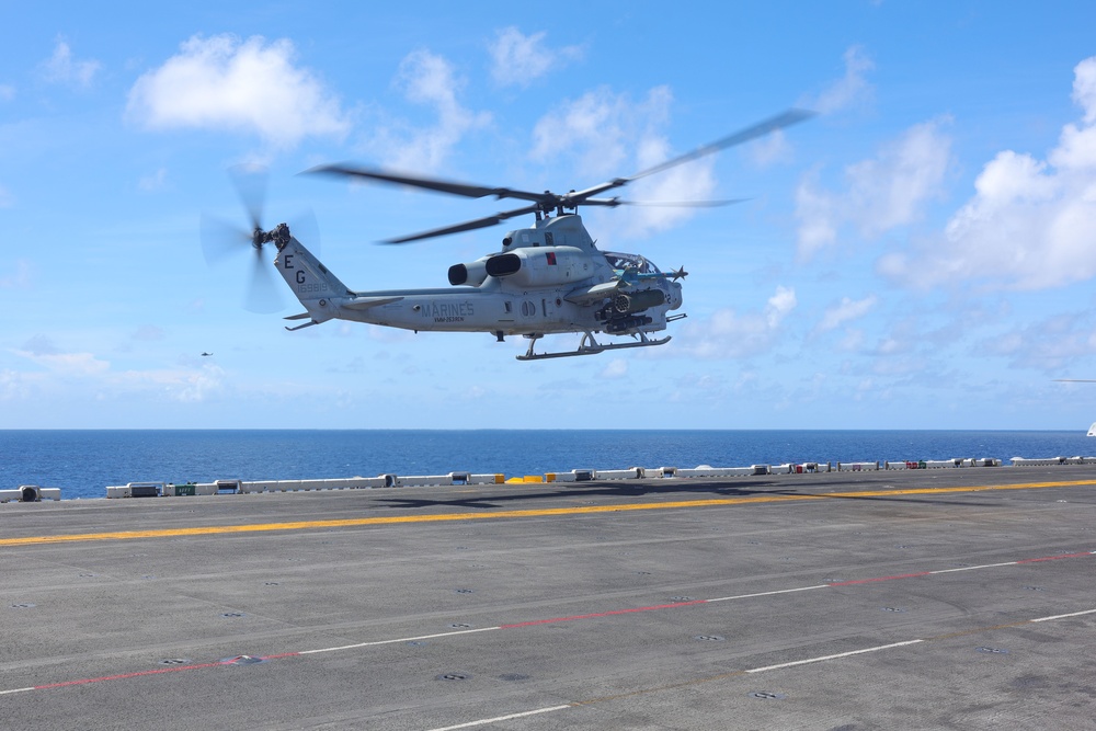 USS Iwo Jima Conducts Flight Operations