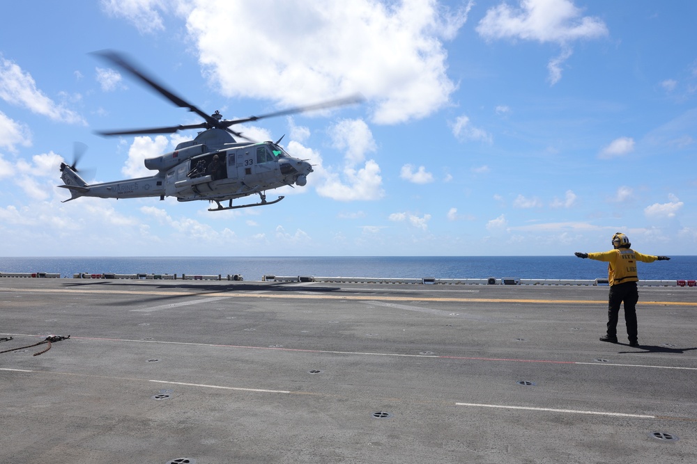 USS Iwo Jima Conducts Flight Operations