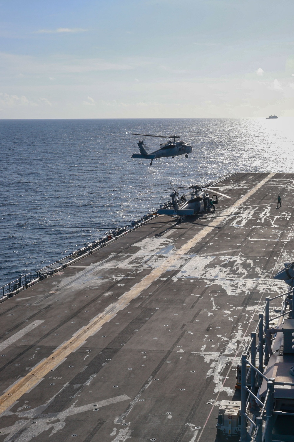 USS Iwo Jima Conducts Flight Operations