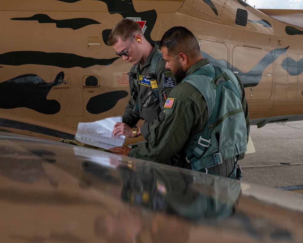 T-6 Maintainer gets an incentive ride from 85 FTS T-6 Maintainer gets an incentive ride from 85 FTS