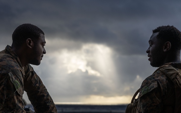 USS San Antonio (LPD 17) holds 50-caliber mounted live-fire shoot