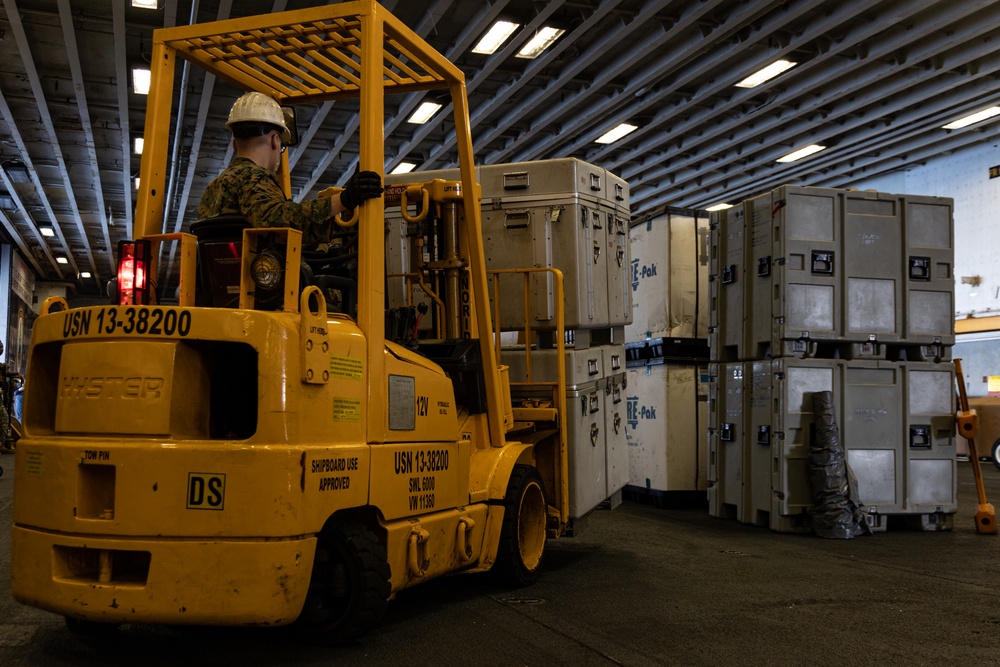 22nd MEU(SOC) Combat Cargo Operations during Deployment