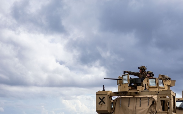 USS San Antonio (LPD 17) holds 50-caliber mounted live-fire shoot