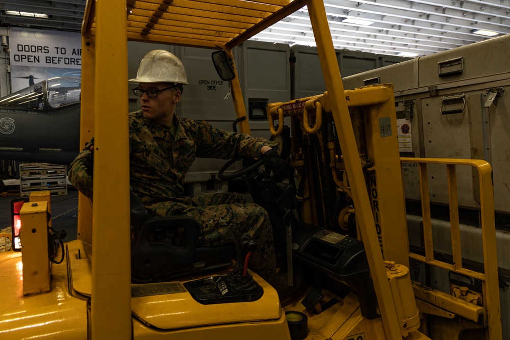 22nd MEU(SOC) Combat Cargo Operations during Deployment