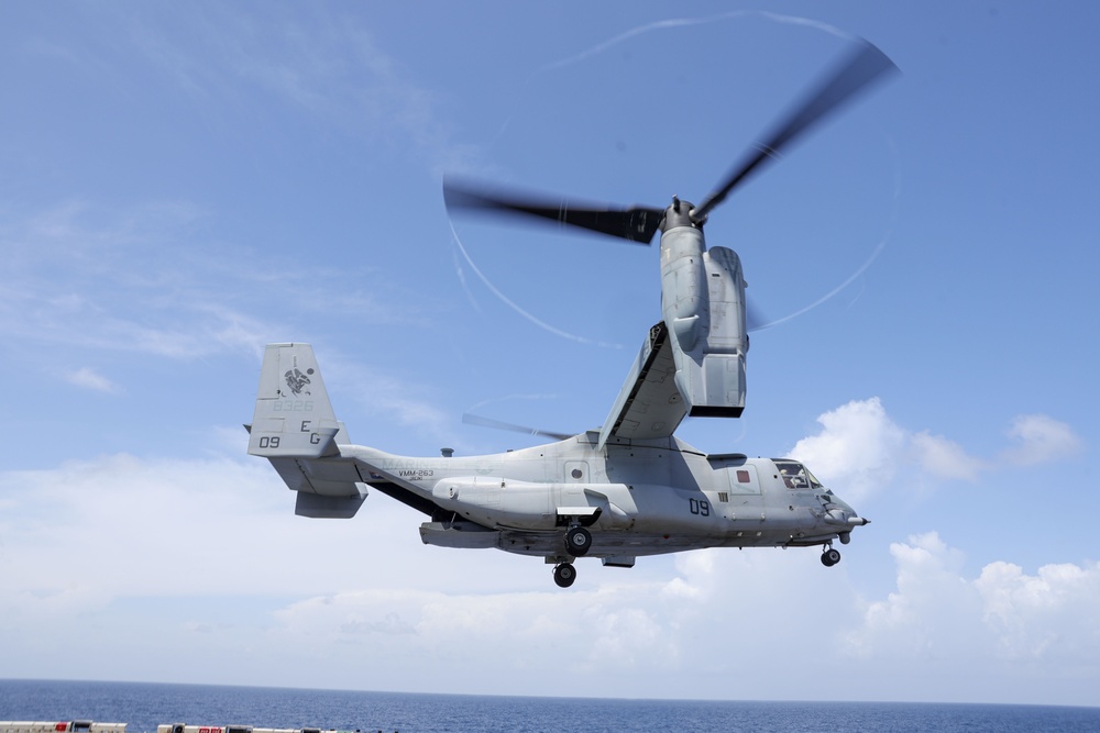 USS Iwo Jima Conducts Flight Operations