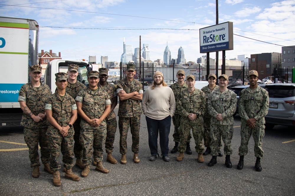 NMC 250 Philadelphia: SMMC Ruiz joins volunteer event