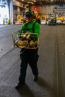 Aircraft Maintenance Aboard USS Iwo Jima [Image 12 of 12]
