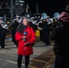 U.S. Navy Band performs for morning television shows for Navy Marine Corps 250