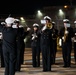 U.S. Navy Band performs for morning television shows for Navy Marine Corps 250