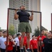 Recruiting Station San Antonio Conducts Monthly Initial Strength Test