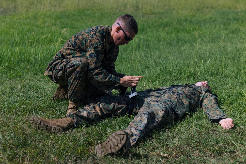 22nd MEU(SOC) | BLT 3/6 India Co. TCCC Training