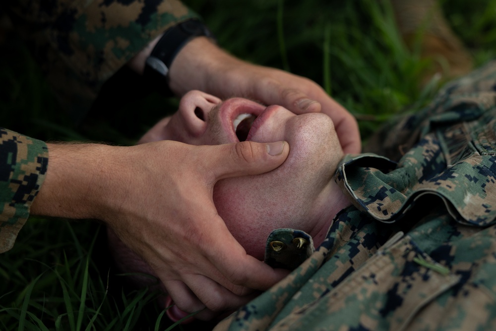 22nd MEU(SOC) | BLT 3/6 India Co. TCCC Training
