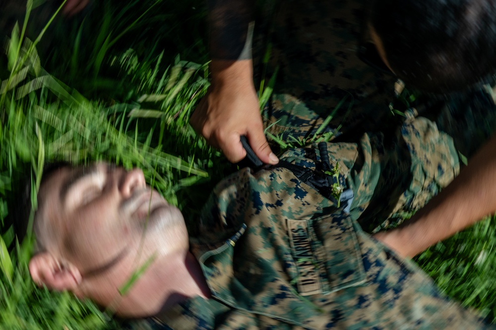 22nd MEU(SOC) | BLT 3/6 India Co. TCCC Training
