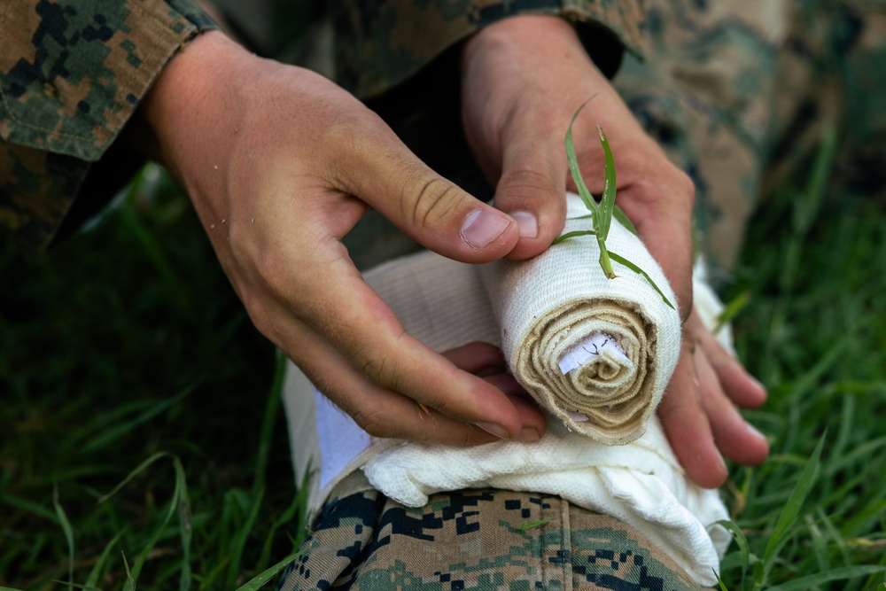 22nd MEU(SOC) | BLT 3/6 India Co. TCCC Training