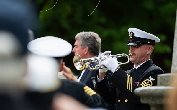 U.S. Navy Band supports Naval Supply Systems Command Wreath Ceremony