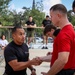 Recruiting Station San Antonio Conducts Monthly Initial Strength Test