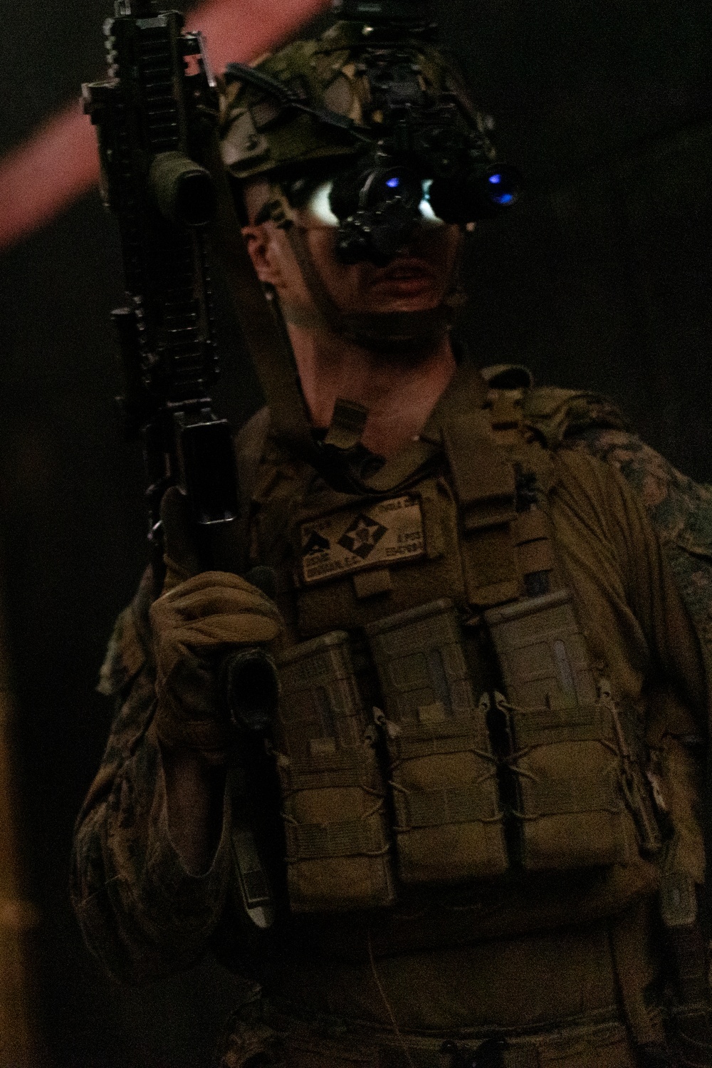 22nd MEU(SOC) | BLT 3/6 India Co. Night CQB Training