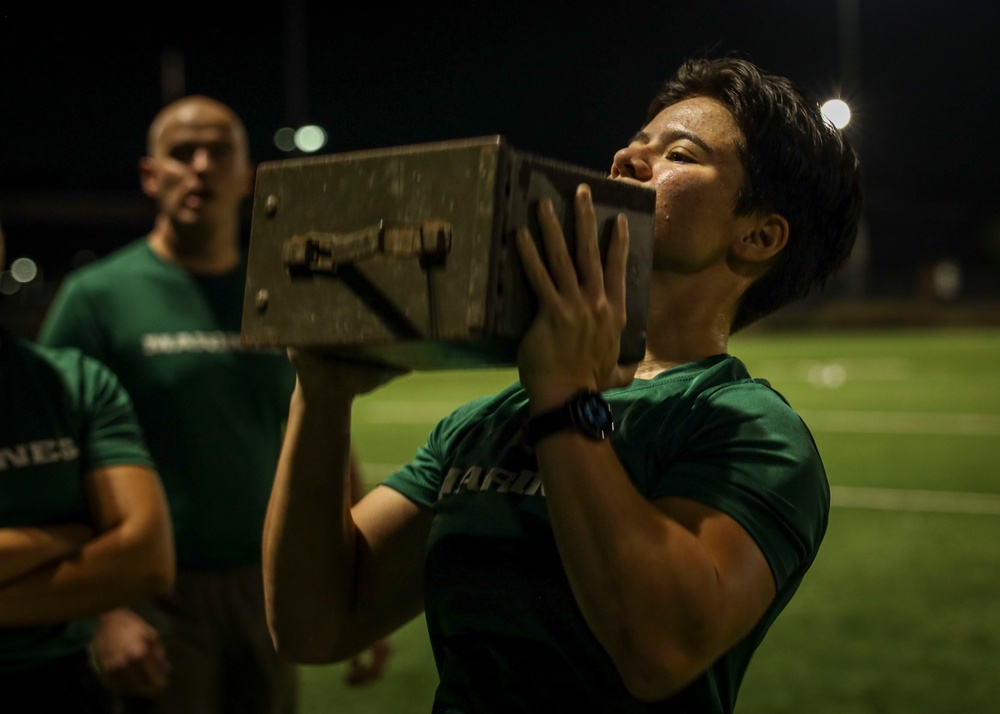 Officer Selection Team Physical Training on University of Texas at San Antonio