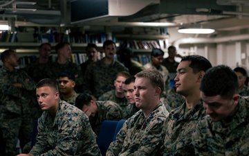 22nd MEU(SOC) | Marines Graduate from Corporal’s Course on USS San Antonio