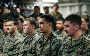 22nd MEU(SOC) | Marines Graduate from Corporal’s Course on USS San Antonio