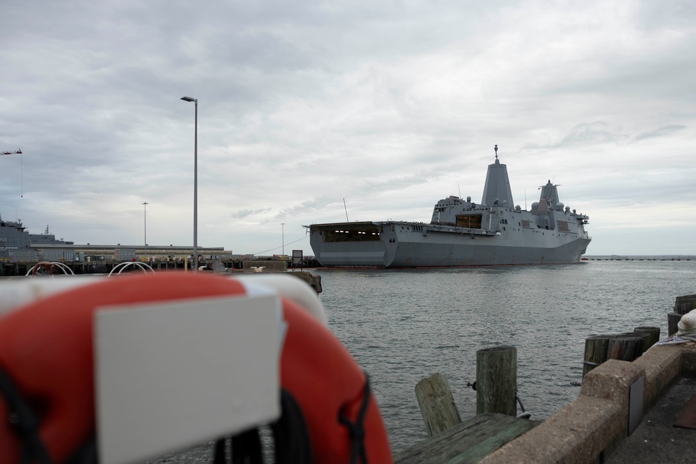 U.S. Marines and Sailors prepare for Navy Marine Corps 250 in Philadelphia