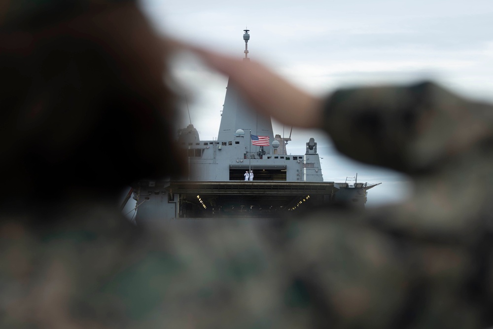 U.S. Marines and Sailors prepare for Navy Marine Corps 250 in Philadelphia