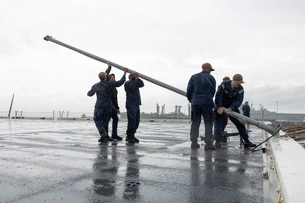 U.S. Marines and Sailors prepare for Navy Marine Corps 250 in Philadelphia