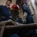 USS Iwo Jima Sailors Conduct a Damage Control Training Evolution