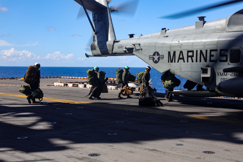 USS Iwo Jima Conducts Flight Operations USS Iwo Jima Conducts Flight Operations