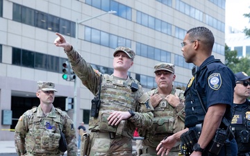 National Guard Soldiers Respond To Shooting