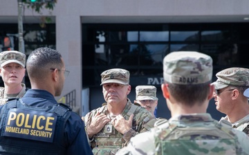 National Guard Soldiers Respond To Shooting