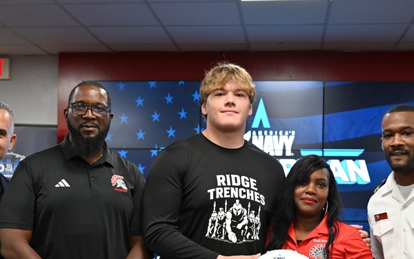 All-American Jersey Presentation: Navy Honors Ryan Miret at Miami Southridge