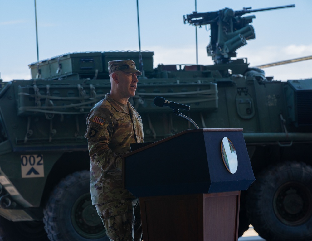 Joint Task Force-Southern Border Transfer of Authority Ceremony