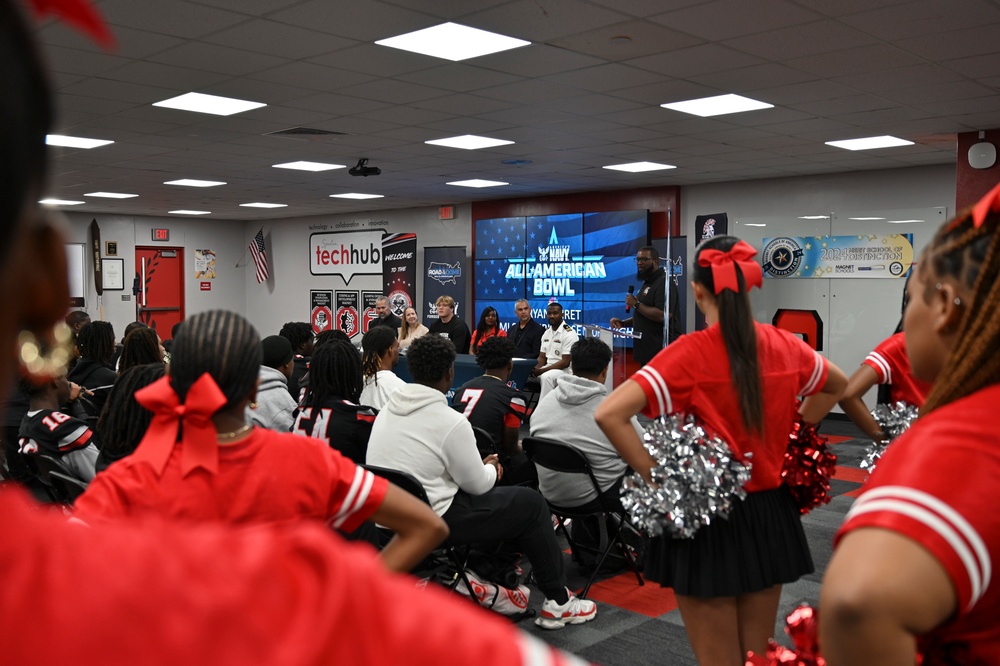 All-American Jersey Presentation: Navy Honors Ryan Miret at Miami Southridge