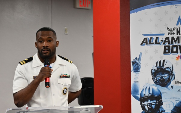 All-American Jersey Presentation: Navy Honors Ryan Miret at Miami Southridge