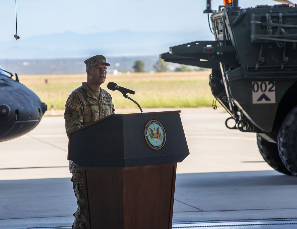 Joint Task Force-Southern Border Transfer of Authority Ceremony