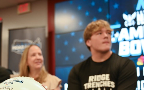 All-American Jersey Presentation: Navy Honors Ryan Miret at Miami Southridge