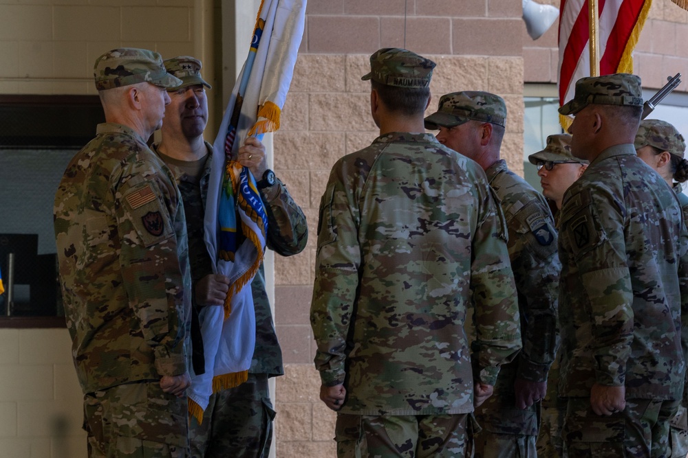 Joint Task Force-Southern Border Transfer of Authority Ceremony