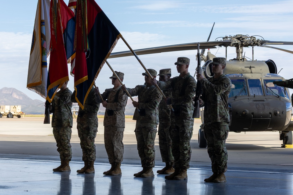 Joint Task Force-Southern Border Transfer of Authority Ceremony