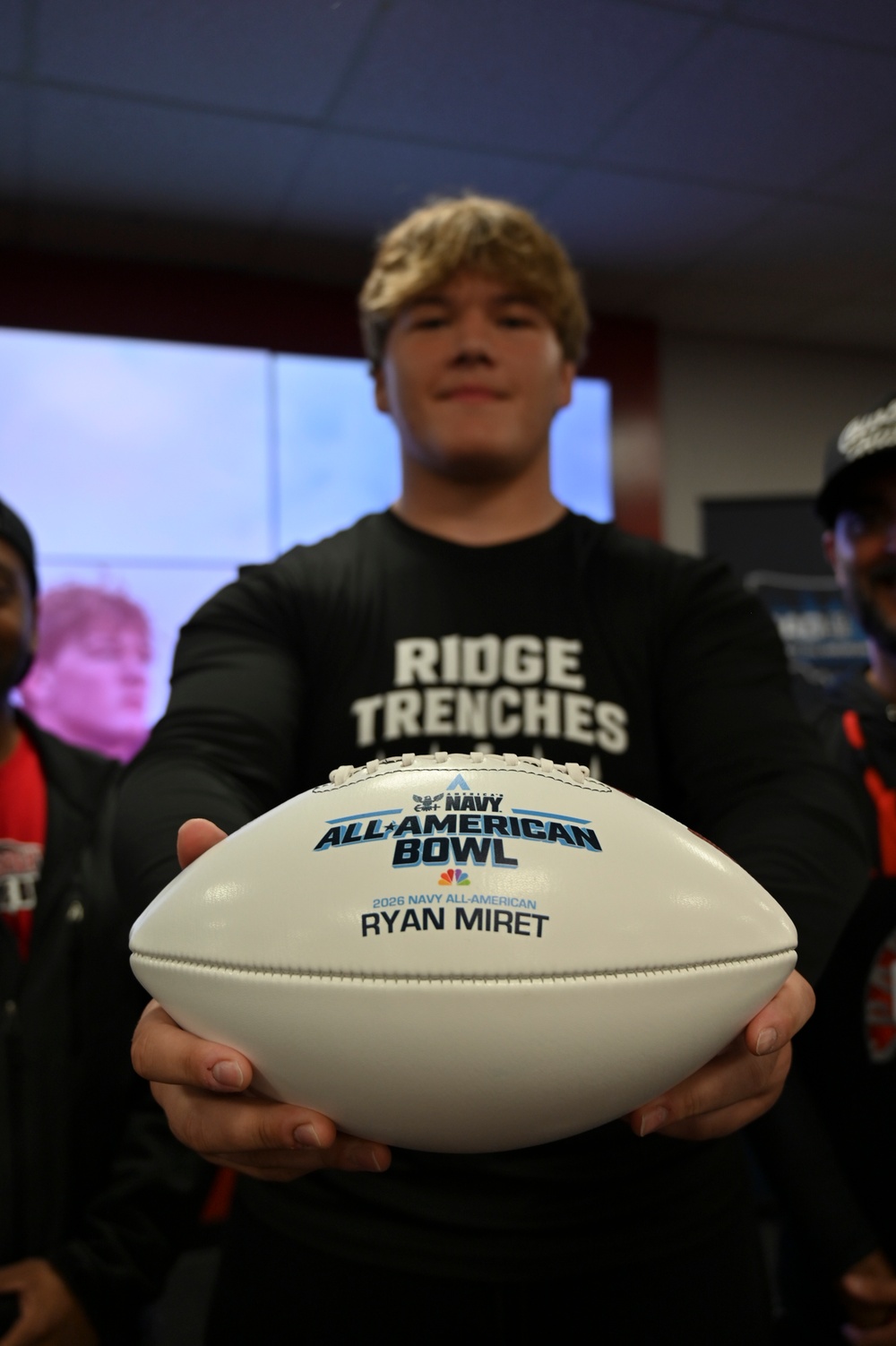 All-American Jersey Presentation: Navy Honors Ryan Miret at Miami Southridge