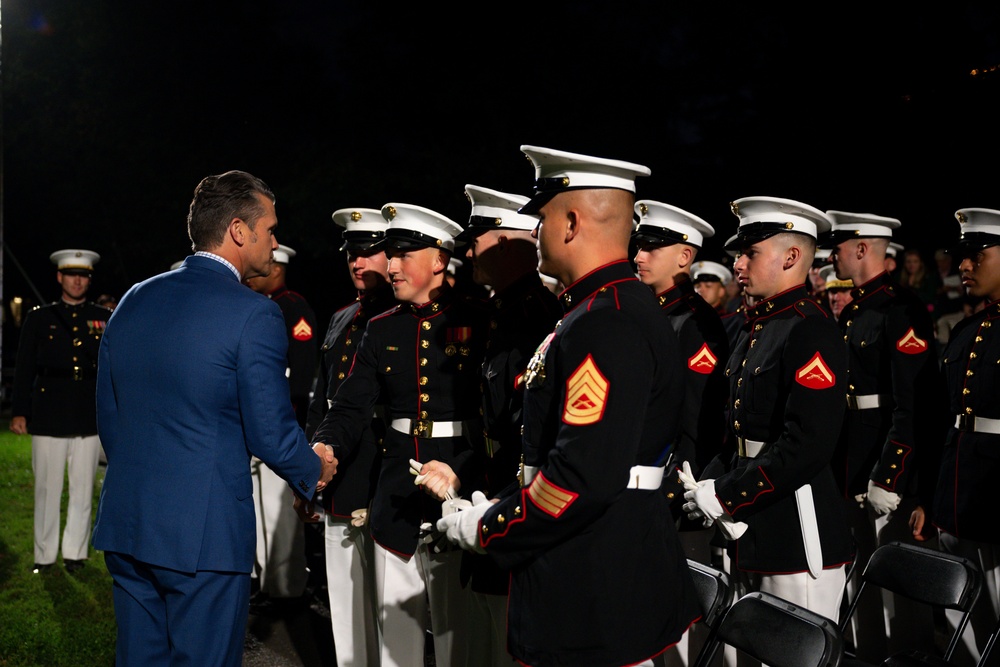 SW Hegseth Attends 250th USMC Celebration