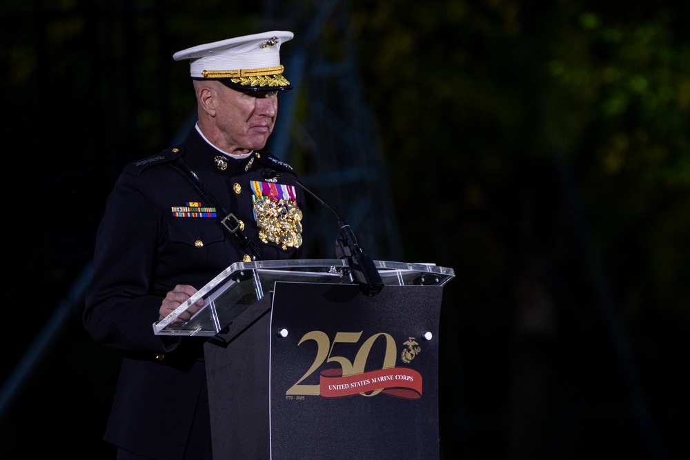Marines Celebrate 250th Anniversary at the Marine Corps War Memorial