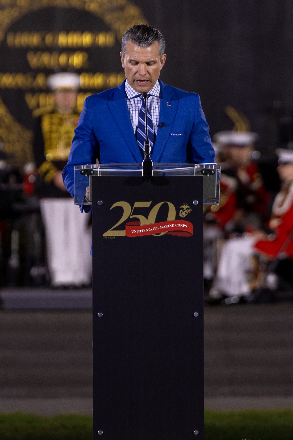 Marines Celebrate 250th Anniversary at the Marine Corps War Memorial