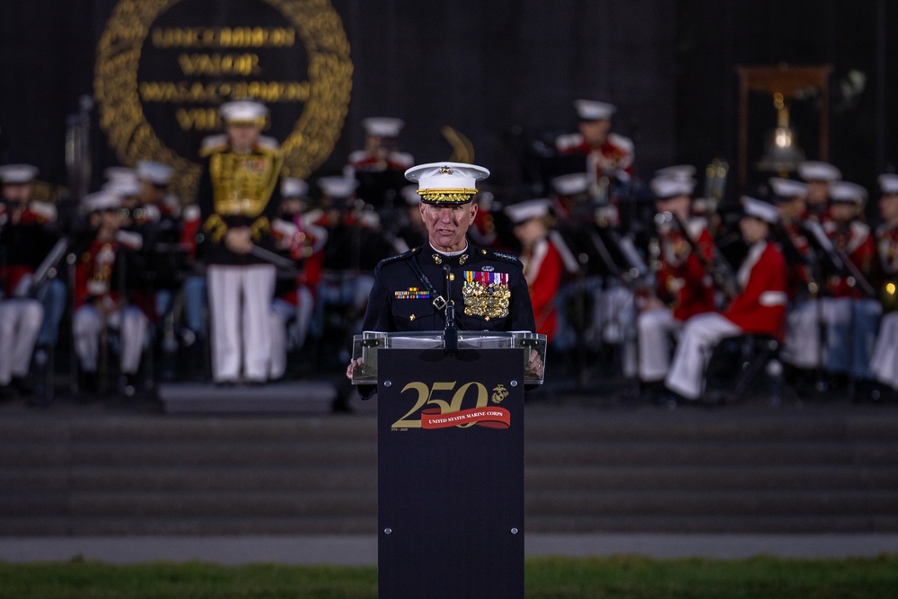 Marines Celebrate 250th Anniversary at the Marine Corps War Memorial