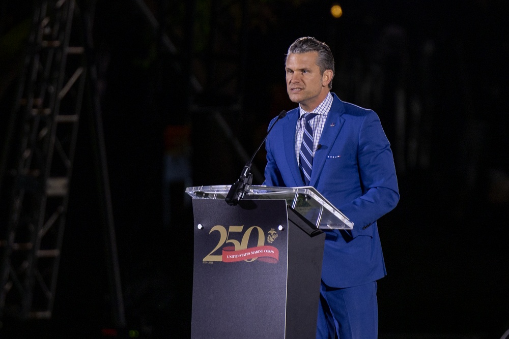 Marines Celebrate 250th Anniversary at the Marine Corps War Memorial