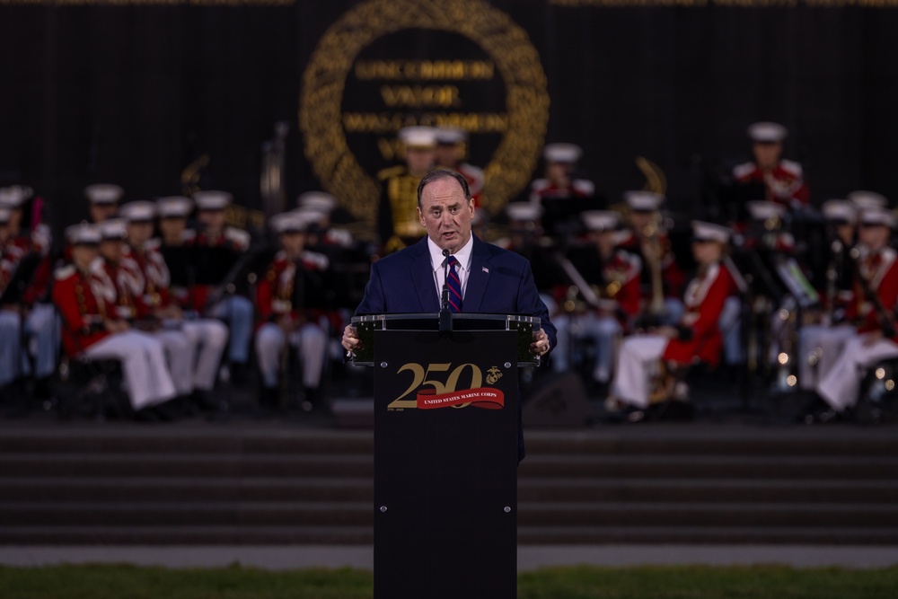 Marines Celebrate 250th Anniversary at the Marine Corps War Memorial